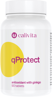 Calivita qProtect 90 tabliet - Antioxidant s ginkom