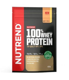 Nutrend 100% WHEY PROTEIN - mango + vanilka - 400 g