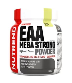 Nutrend EAA MEGA STRONG POWDER - lemon ice tea - 300 g