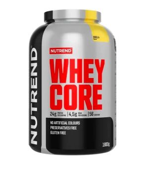 Nutrend WHEY CORE, vanilka - 1 800 g