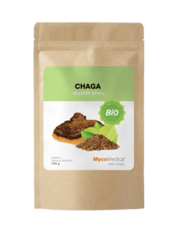 BIO Chaga 100 g - Vitálne huby v prášku