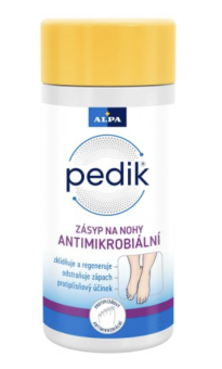 PEDIK zásyp na nohy s antimikrobiálnou prísadou 100g