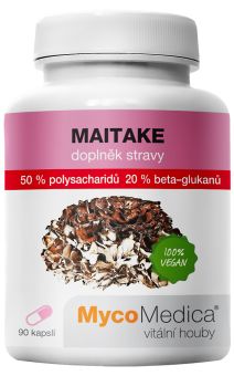 MycoMedica Maitake 50 %, 90 rastlinných kapsúl