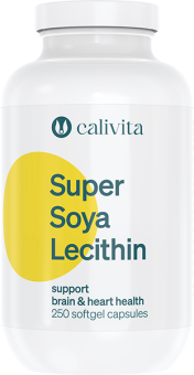 Calivita Super Soya Lecithin 250 mäkkých kapsúl - Sójový lecitín