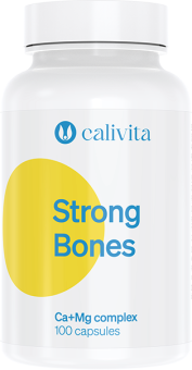 Calivita Strong Bones 100 kapsúl - Prípravok s Vápnikom a Horčíkom