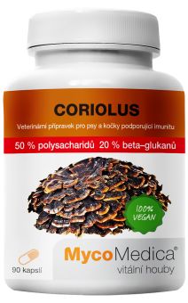 MycoMedica Coriolus 50 %, 90 rastlinných kapsúl 