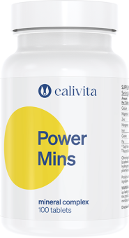 Calivita Power Mins 100 tabliet - Komplex Minerálov