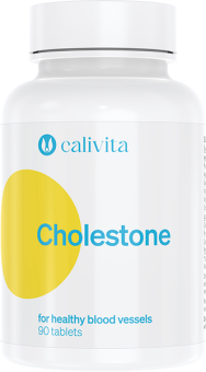 Calivita Cholestone 90 tabliet - Zníženie Cholesterolu + Vitamín C a E