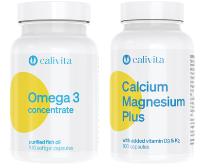 Calivita Omega 3 Contrentrate a Calcium Magnesium Plus