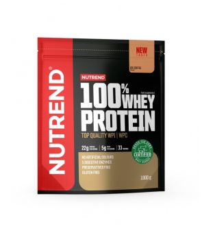 Nutrend 100% WHEY PROTEIN - ľadová káva - 1 000 g