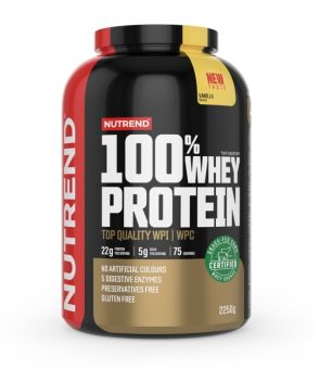 Nutrend 100% WHEY PROTEIN - vanilka - 2 250 g