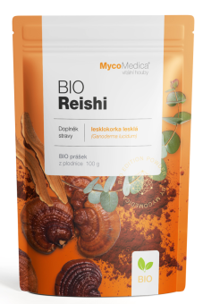 Mycomedica BIO Reishi 100 g - Vitálne huby v prášku