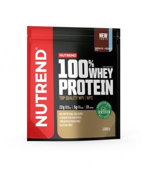 Nutrend 100% WHEY PROTEIN - čokoláda + kokos - 1 000 g