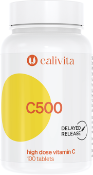 Calivita C500 100 tabliet- Veľká dávka vitamínu C