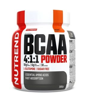 Nutrend BCAA 4:1:1 POWDER - pomaranč - 300 g