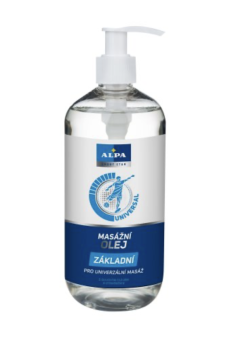 ALPA masážny olej ZÁKLADNÝ 500ml