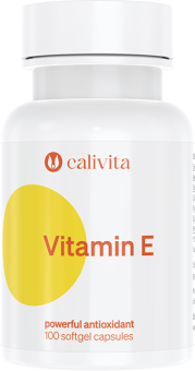 Calivita vitamín E - 100 mäkkých kapsúl 