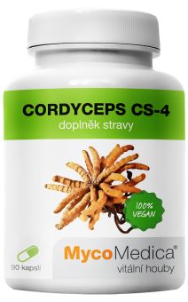 MycoMedica Cordyceps CS-4, 90 rastlinných kapsúl