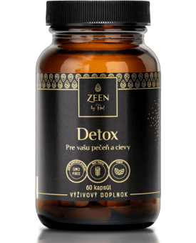 ZEEN Detox pre pečeň a cievy 60 kapsúl