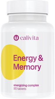 Calivita Energy&Memory 90 tabliet - Zvyšuje energiu