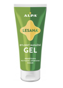 ALPA gél LESANA 100 ml - masáže, svalová únava, reumatické bolesti