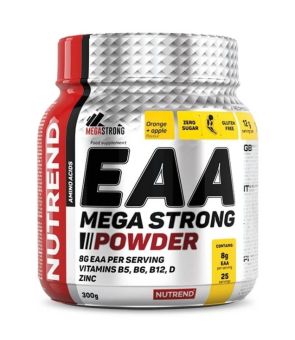 Nutrend EAA MEGA STRONG POWDER - pomaranč + jablko - 300 g