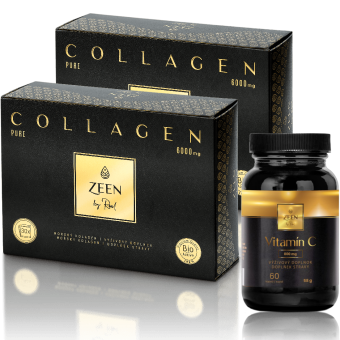 ZEEN 2x Collagen Pure 6000 mg 30 denných dávok s darčekom Viamínom C