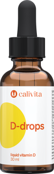 Calivita D-drops 30 ml - Vitamín D3 kvapky