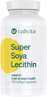 Calivita Super Soya Lecithin 100 mäkkých kapsúl - Sójový leticín