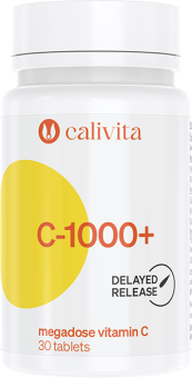 Calivita C-1000+ 30 tabliet - Mega dávka vitamínu C