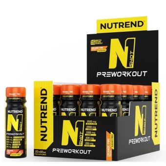 Nutrend N1 SHOT - orange fire - 20 x 60 ml