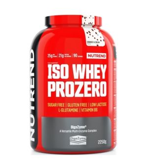 Nutrend ISO WHEY PROZERO - cookies cream - 2 250 g