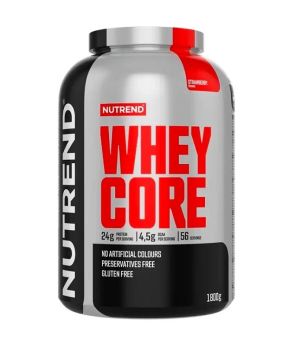 Nutrend WHEY CORE, jahoda - 1 800 g