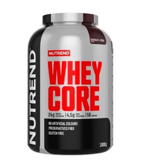 Nutrend WHEY CORE, čokoláda + kakao - 1 800 g