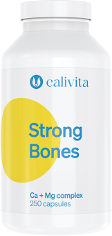 Calivita Strong Bones 250 kapsúl - Prípravok s Vápnikom a Horčíkom