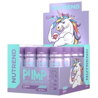 Nutrend PUMP SHOT - rainbow - 20 x 60 ml