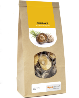 Shiitake sušená 100 g - Sušené Vitálne huby