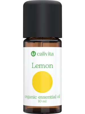 Calivita Organický éterický olej Citrón 10 ml - Ochorenia dýchacích ciest