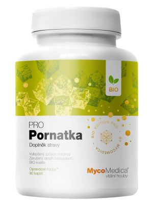 MycoMedica Pornatka PRO, 90 rastlinných kapsúl