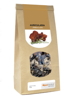 Auricularia sušená 100 g - Sušené Vitálne huby