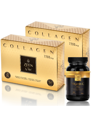 ZEEN 2x Collagen Lemmon 7200 mg s darčekom Vitamín C