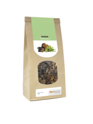 Chaga sušená 100 g - Sušené Vitálne huby