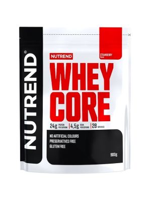 Nutrend WHEY CORE, jahoda - 900 g