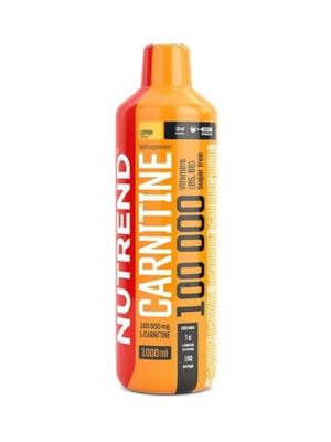 Nutrend CARNITINE 100000 - citrón - 1 000 ml