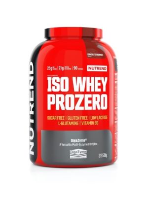 Nutrend ISO WHEY PROZERO - čokoládové brownies - 2 250 g