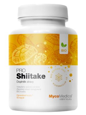 MycoMedica Shiitake PRO, 90 rastlinných kapsúl