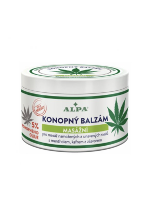 ALPA konopný balzam 250 ml - bolesti chrbta, ekzém, psoriáza