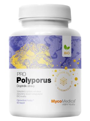 MycoMedica Polyporus PRO, 90 rastlinných kapsúl