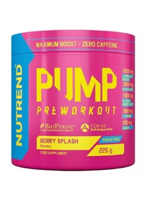 Nutrend PUMP - berry splash - 225 g