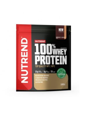 Nutrend 100% WHEY PROTEIN - čokoláda + lieskový orech - 1 000 g